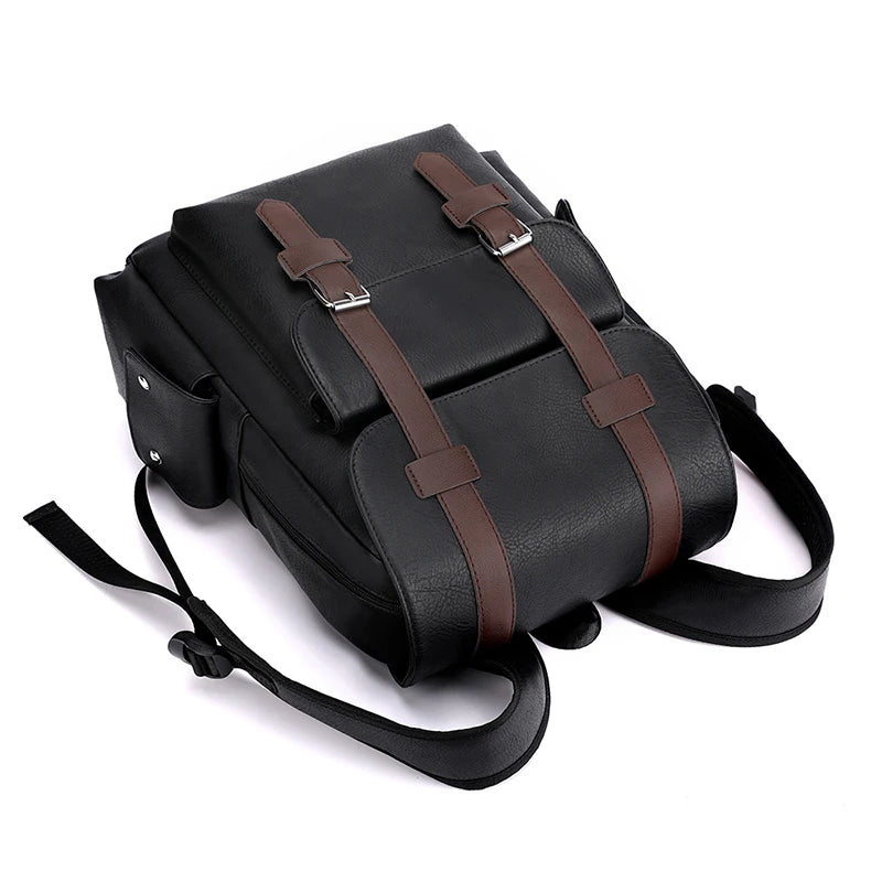 Herren Retro-Lederrucksack - Der Monarch Vintage