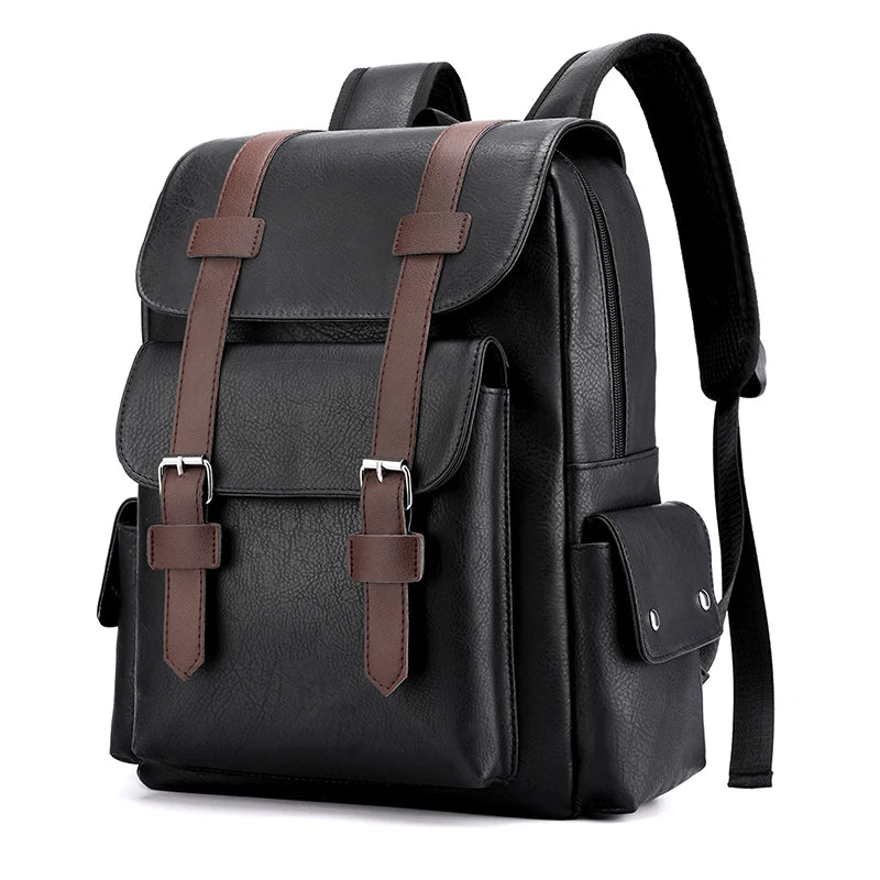 Herren Retro-Lederrucksack - Der Monarch Vintage