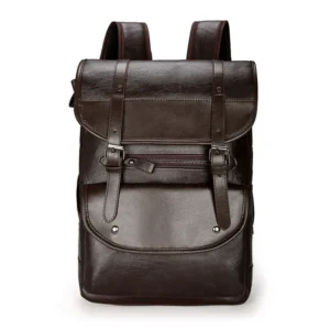 Retro Leather Backpack for Men - Der Monarch Retro Legacy I